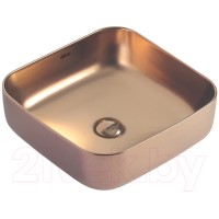 Умывальник Abber Rechteck AC2211MRG (розовое золото матовый)
