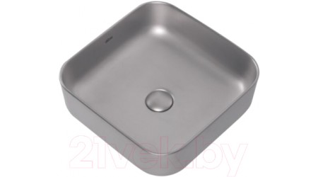 Умывальник Abber Rechteck AC2211MS (серебро матовый)