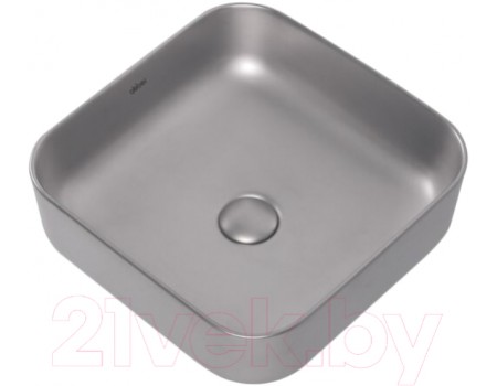 Умывальник Abber Rechteck AC2211MS (серебро матовый)