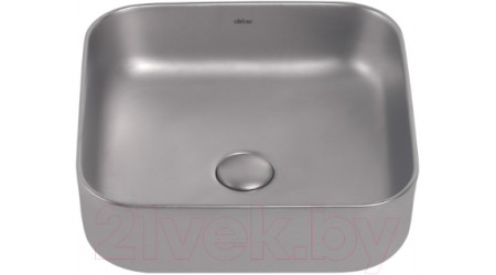 Умывальник Abber Rechteck AC2211MS (серебро матовый)