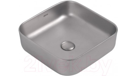 Умывальник Abber Rechteck AC2211MS (серебро матовый)