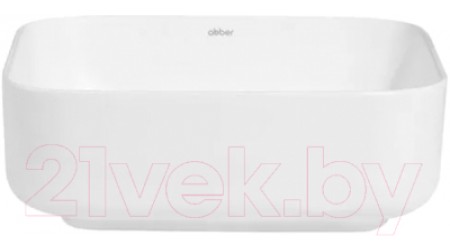 Умывальник Abber Rechteck AC2211MW (белый матовый)