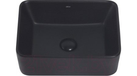 Умывальник Abber Rechteck AC2213MB (черный матовый)