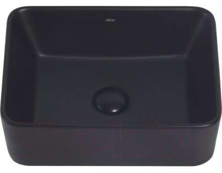 Умывальник Abber Rechteck AC2213MB (черный матовый)