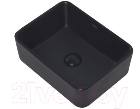 Умывальник Abber Rechteck AC2213MB (черный матовый)