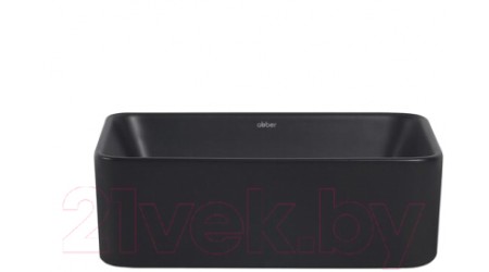 Умывальник Abber Rechteck AC2213MB (черный матовый)