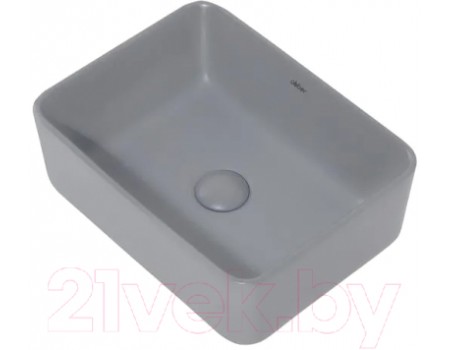 Умывальник Abber Rechteck AC2213MG (серый матовый)