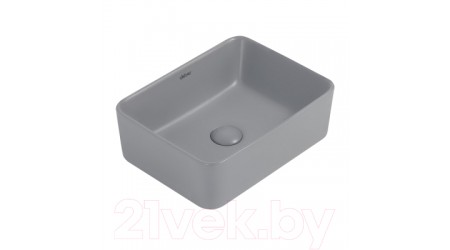 Умывальник Abber Rechteck AC2213MG (серый матовый)