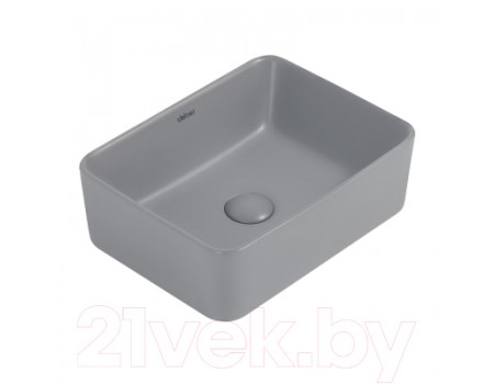 Умывальник Abber Rechteck AC2213MG (серый матовый)