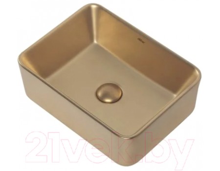 Умывальник Abber Rechteck AC2213MMG (золото матовый)