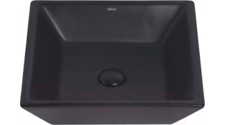 Умывальник Abber Rechteck AC2214MB (черный матовый)
