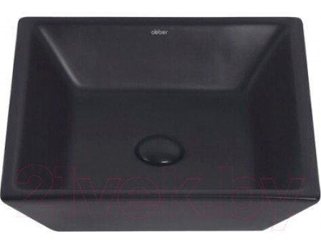Умывальник Abber Rechteck AC2214MB (черный матовый)