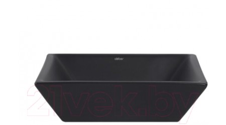 Умывальник Abber Rechteck AC2214MB (черный матовый)