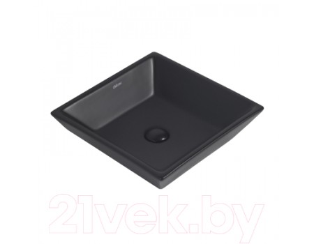 Умывальник Abber Rechteck AC2214MB (черный матовый)