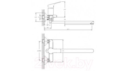 Смеситель Zollen Regen RE62614241 