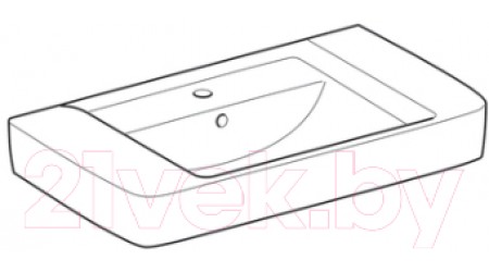 Умывальник Keramag Renova Nr.1 Plan 100x48 (122100-000)