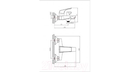 Смеситель Voda Right RH 54 