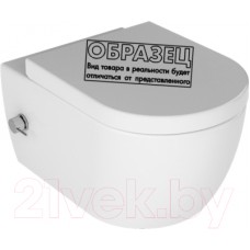 Унитаз подвесной Quarter Bath Rimless 70DE03054.00.4.3.01 (без сиденья)