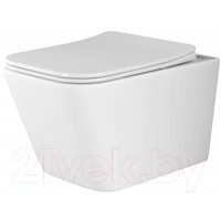 Унитаз подвесной Ceramica Nova Rimless CN3007 (с крепежом и сидением)