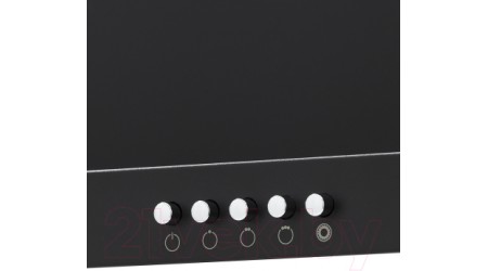 Вытяжка Т-образная Krona Rina 600 Black PB / КА-00005483