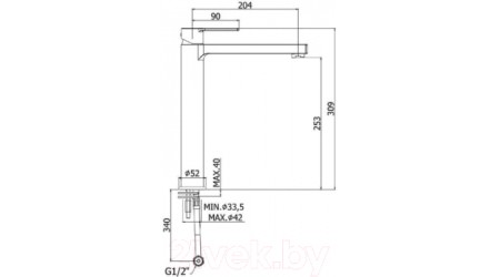Смеситель Paffoni Ringo RIN081CR 