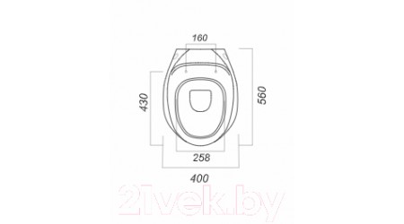Унитаз подвесной Sanita Luxe Ringo RNGSLWH0104