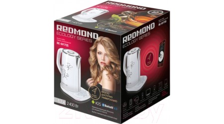 Электрочайник Redmond RK-M170S-E (белый)