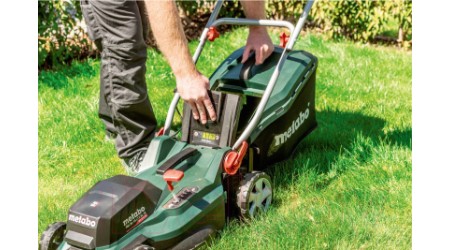 Газонокосилка электрическая Metabo RM 36-18 LTX BL 36 (T0525)