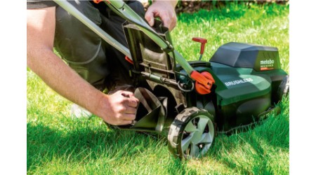 Газонокосилка электрическая Metabo RM 36-18 LTX BL 36 (T0525)