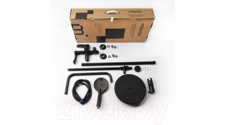 Душевая система Milardo Rora RORBL4FM06