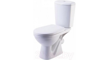 Унитаз напольный Rosa Комфорт Люкс (белый)