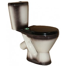 Унитаз напольный Rosa Элегант (черный)