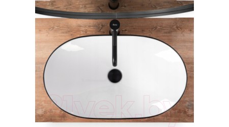 Умывальник REA Royal Black Edge 8569