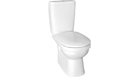 Унитаз напольный Керамин Альбано R Алкапласт Дуал Premium (с сиденьем дюропласт)