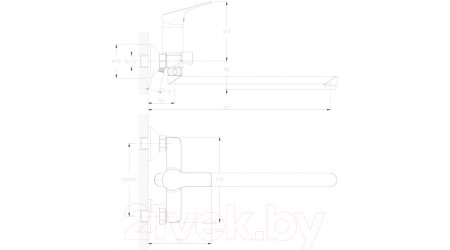 Смеситель Rossinka Silvermix RS29-33 