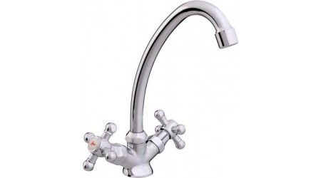 Смеситель Rubineta Rubin Ceramic C-8 Cross 