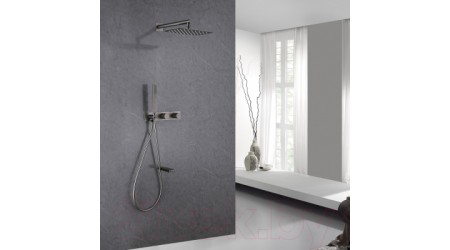 Душевая система Abber Rund AF8717NG (никель)