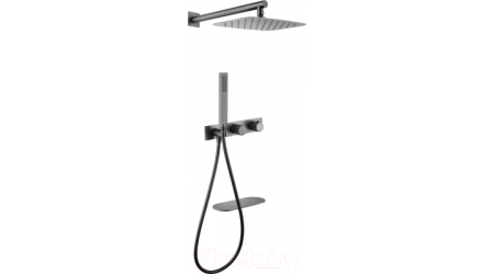 Душевая система Abber Rund AF8750NG (никель)