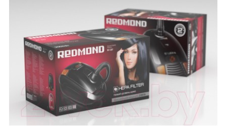 Пылесос Redmond RV-327 (черный)