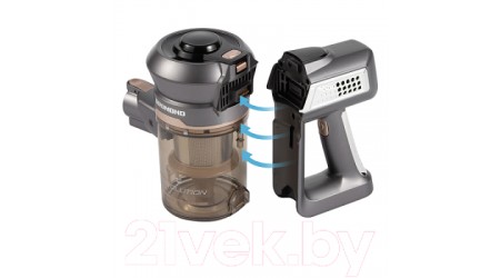 Вертикальный пылесос Redmond RV-UR378 (серый)