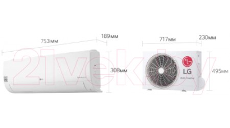 Сплит-система LG S09EQR