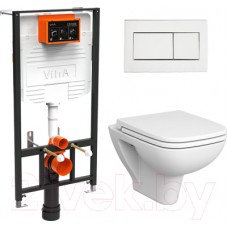 Унитаз подвесной с инсталляцией VitrA S20 Rim-Ex / 9004B003-7207