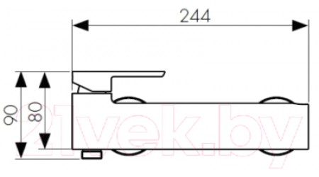 Смеситель Kaiser Saga 53077 