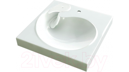 Умывальник Teymi Satu Pro 60x60 / T50414 (литьевой мрамор)
