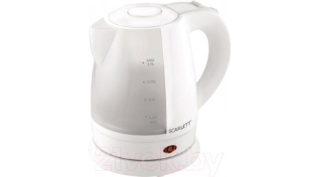 Электрочайник Scarlett SC-EK18P40 (белый)