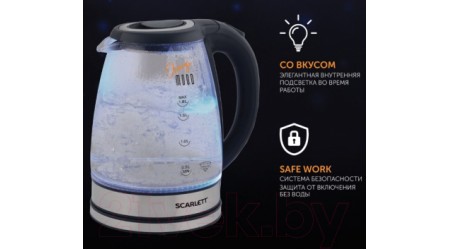 Электрочайник Scarlett SC-EK27G36