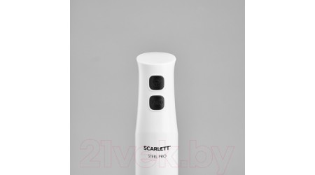 Блендер погружной Scarlett SC-HB42F06 (белый)