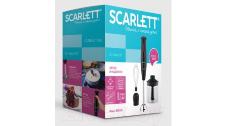 Блендер погружной Scarlett SC-HB42F97 (черный)