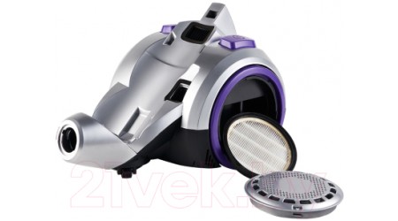 Пылесос StarWind SCV3450 (фиолетовый/серебристый)