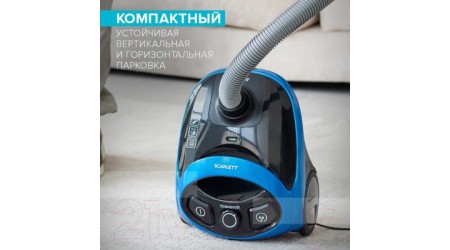 Пылесос Scarlett SC-VC80B64 (синий)